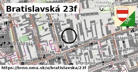 Bratislavská 23f, Brno