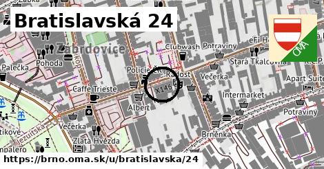 Bratislavská 24, Brno