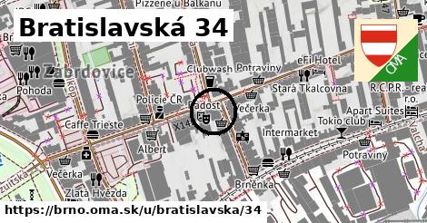 Bratislavská 34, Brno