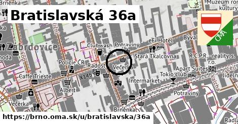 Bratislavská 36a, Brno