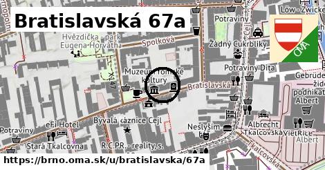 Bratislavská 67a, Brno