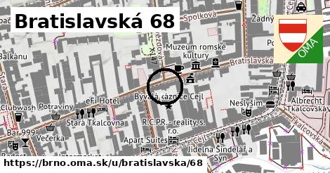 Bratislavská 68, Brno