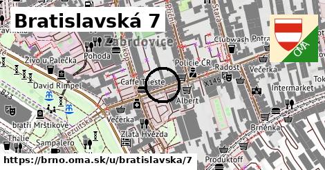 Bratislavská 7, Brno