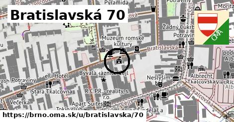 Bratislavská 70, Brno