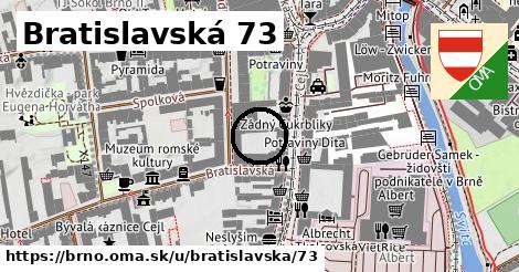 Bratislavská 73, Brno