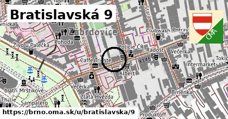 Bratislavská 9, Brno