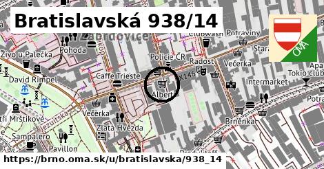 Bratislavská 938/14, Brno