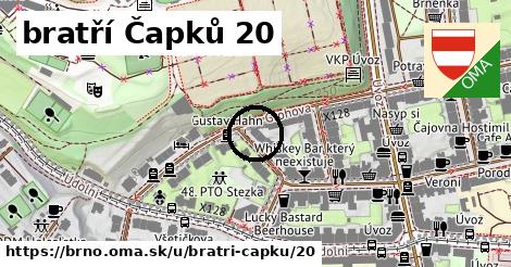 bratří Čapků 20, Brno
