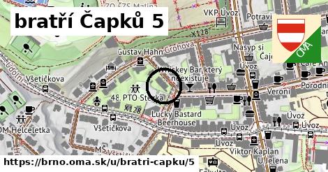 bratří Čapků 5, Brno