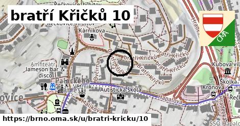 bratří Křičků 10, Brno