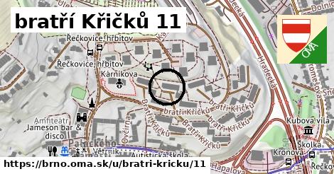 bratří Křičků 11, Brno