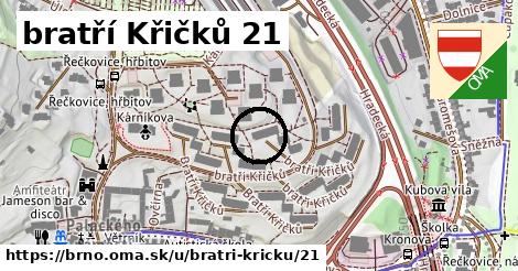 bratří Křičků 21, Brno