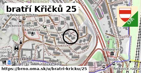 bratří Křičků 25, Brno