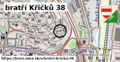 bratří Křičků 38, Brno