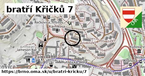 bratří Křičků 7, Brno