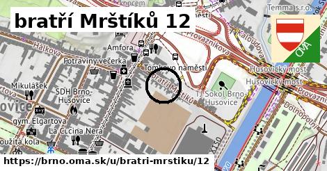 bratří Mrštíků 12, Brno