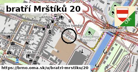 bratří Mrštíků 20, Brno