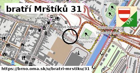 bratří Mrštíků 31, Brno