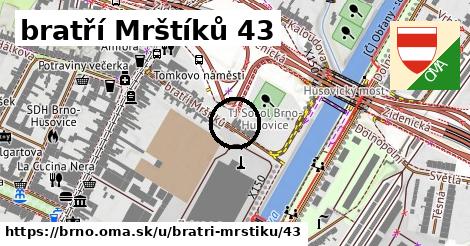 bratří Mrštíků 43, Brno