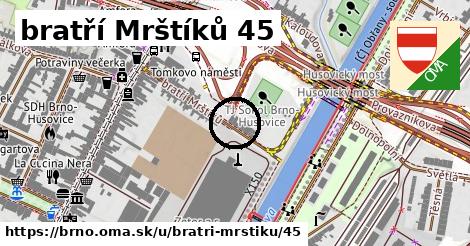 bratří Mrštíků 45, Brno