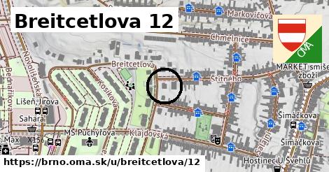 Breitcetlova 12, Brno