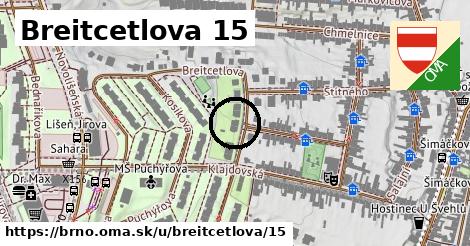 Breitcetlova 15, Brno