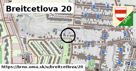 Breitcetlova 20, Brno
