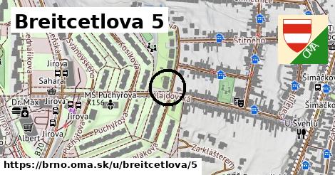 Breitcetlova 5, Brno