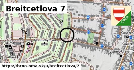 Breitcetlova 7, Brno