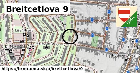 Breitcetlova 9, Brno