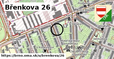 Břenkova 26, Brno