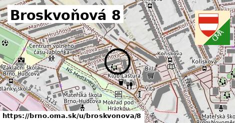 Broskvoňová 8, Brno