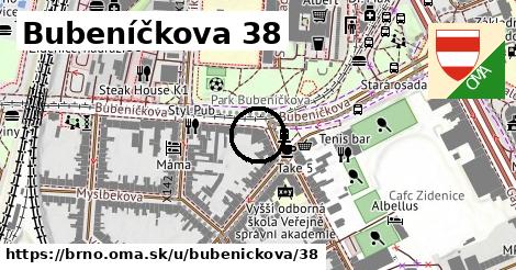 Bubeníčkova 38, Brno