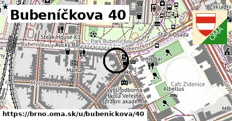 Bubeníčkova 40, Brno