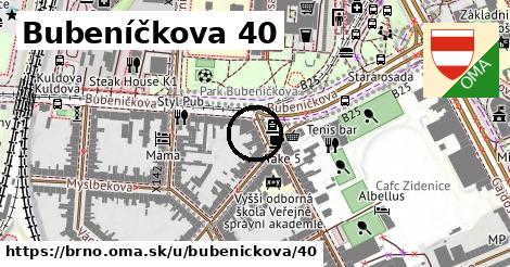 Bubeníčkova 40, Brno