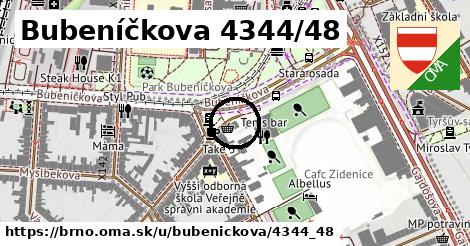 Bubeníčkova 4344/48, Brno