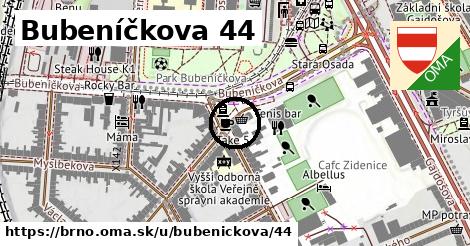 Bubeníčkova 44, Brno