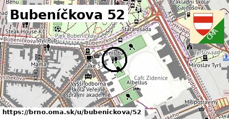 Bubeníčkova 52, Brno