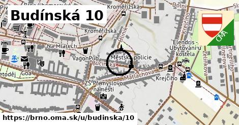 Budínská 10, Brno