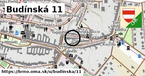 Budínská 11, Brno