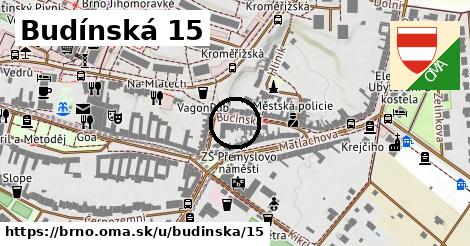 Budínská 15, Brno