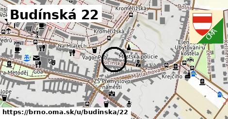 Budínská 22, Brno