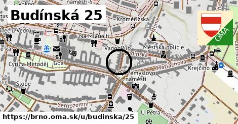 Budínská 25, Brno