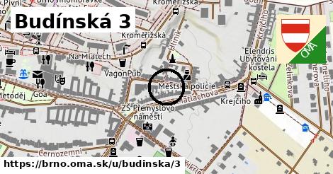 Budínská 3, Brno