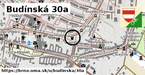 Budínská 30a, Brno