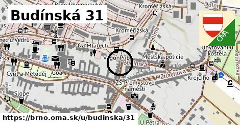 Budínská 31, Brno