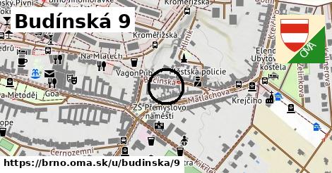 Budínská 9, Brno