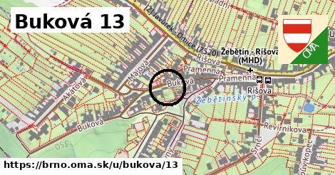 Buková 13, Brno