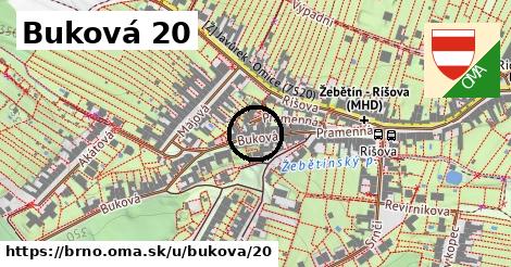 Buková 20, Brno