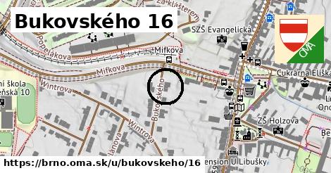 Bukovského 16, Brno